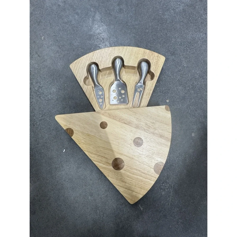 LEGACY Collection THE SWISS CHEESE BOARD SET Picnic Time Knife‎ Tools 4pc EUC